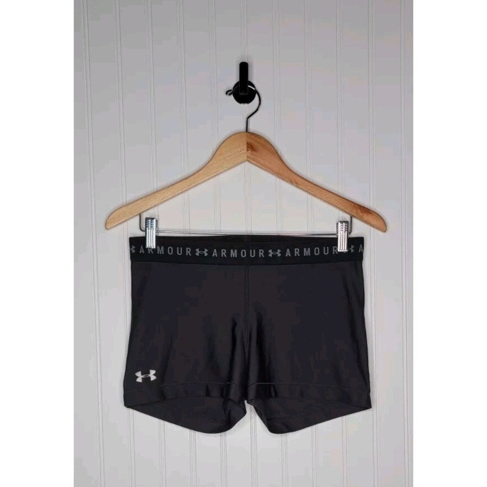 Under Armour Compression Shorts Fitted Women's size Large Black